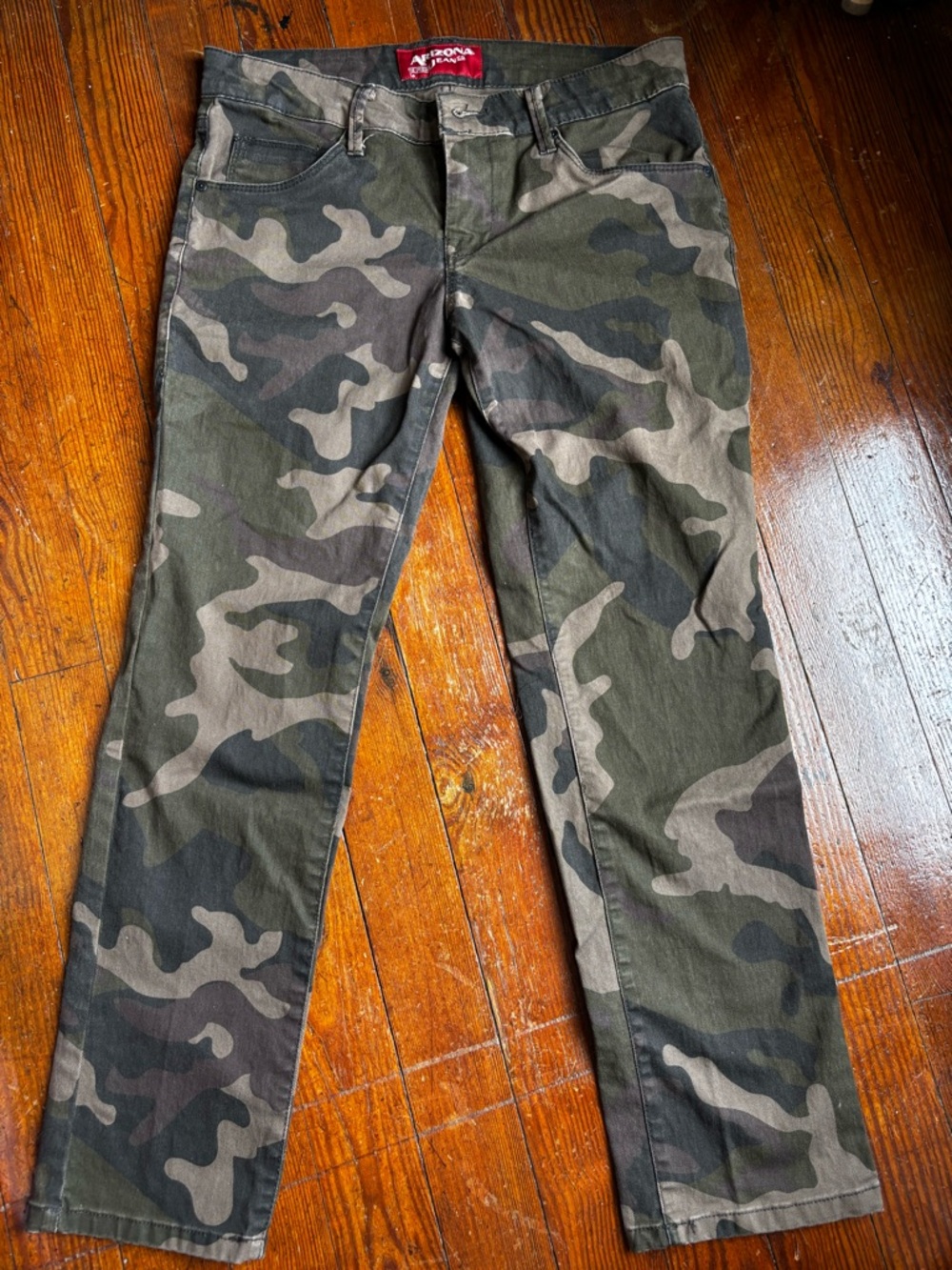 Men’s Arizona Camo Skinny Jeans